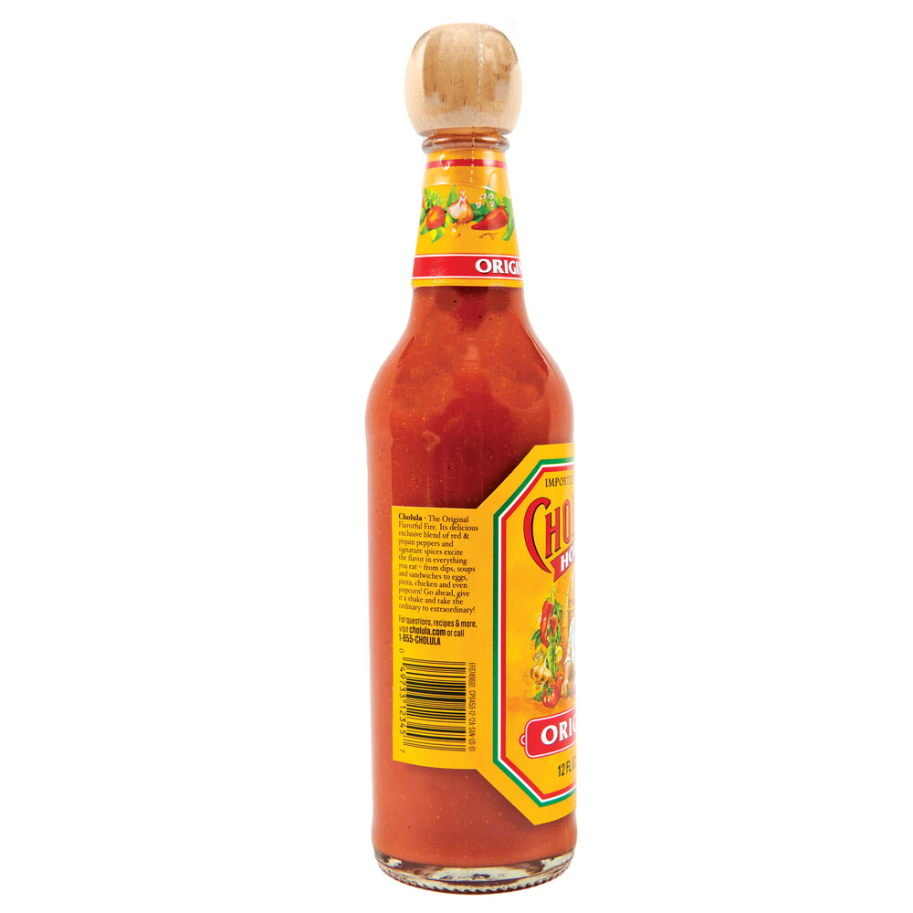 Cholula Original Hot Sauce Planogram Left