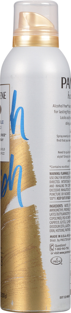 Pantene Pro V Hairspray Alcohol Free Flexible Hold Hold Level