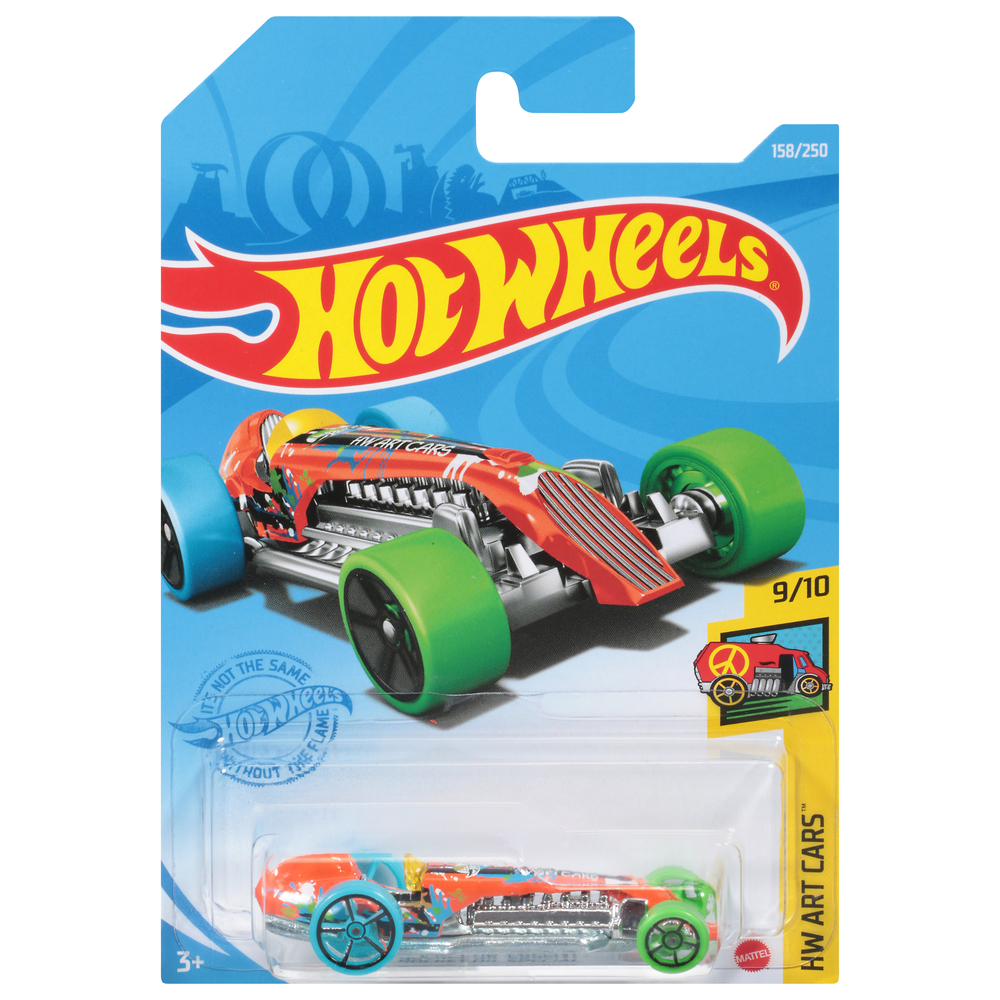 Hot Wheels Art Cars Toy Rocket Oil Special
