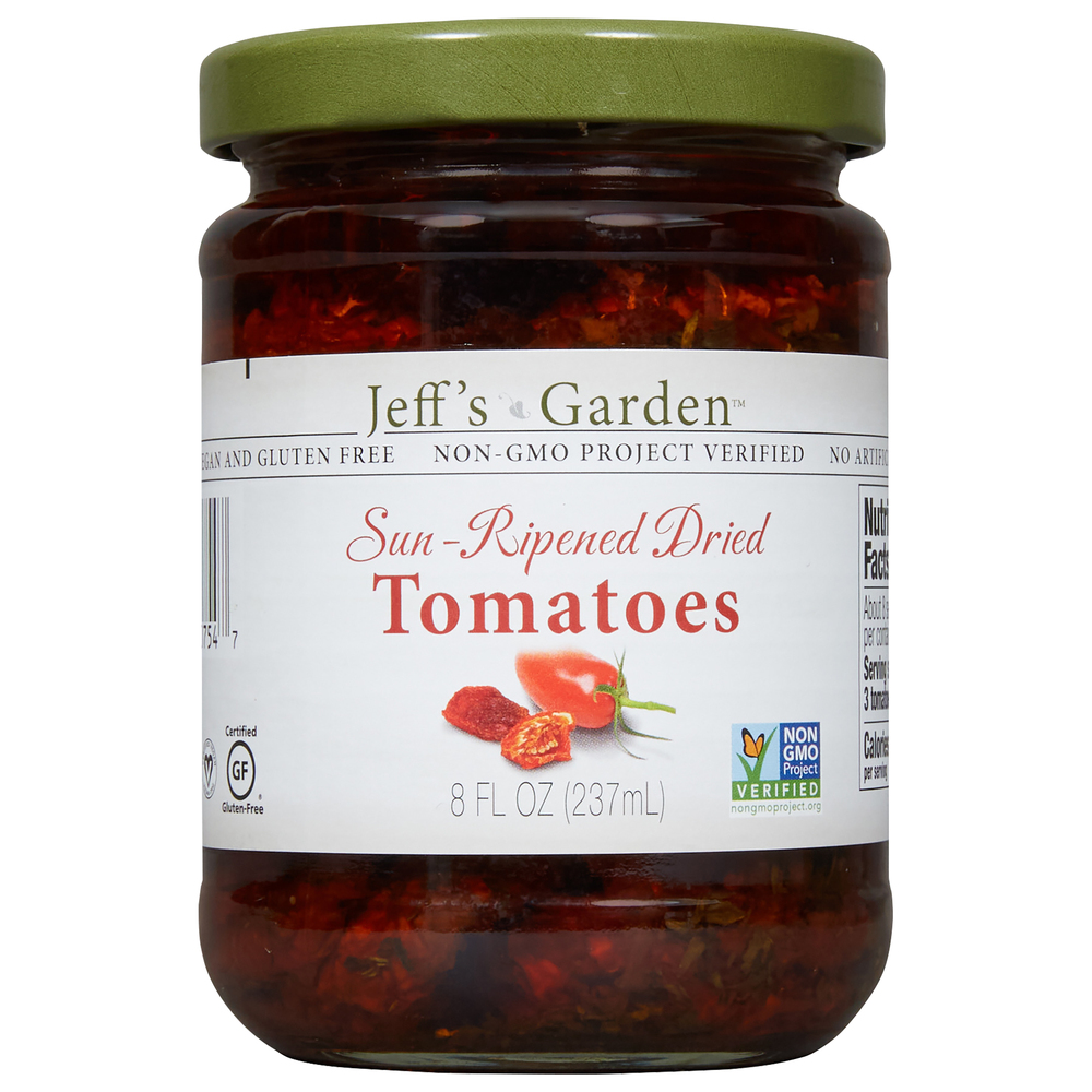 【tomato】 Jeff's Garden Tomatoes, Sun-Ripened Dried, No. 754