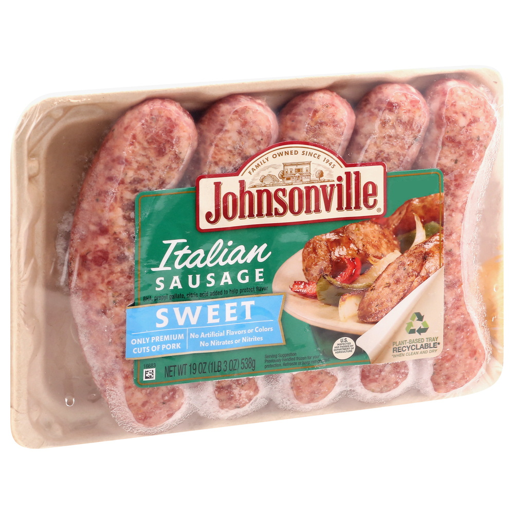 Is it Vegan Johnsonville Sweet Italian Sausage