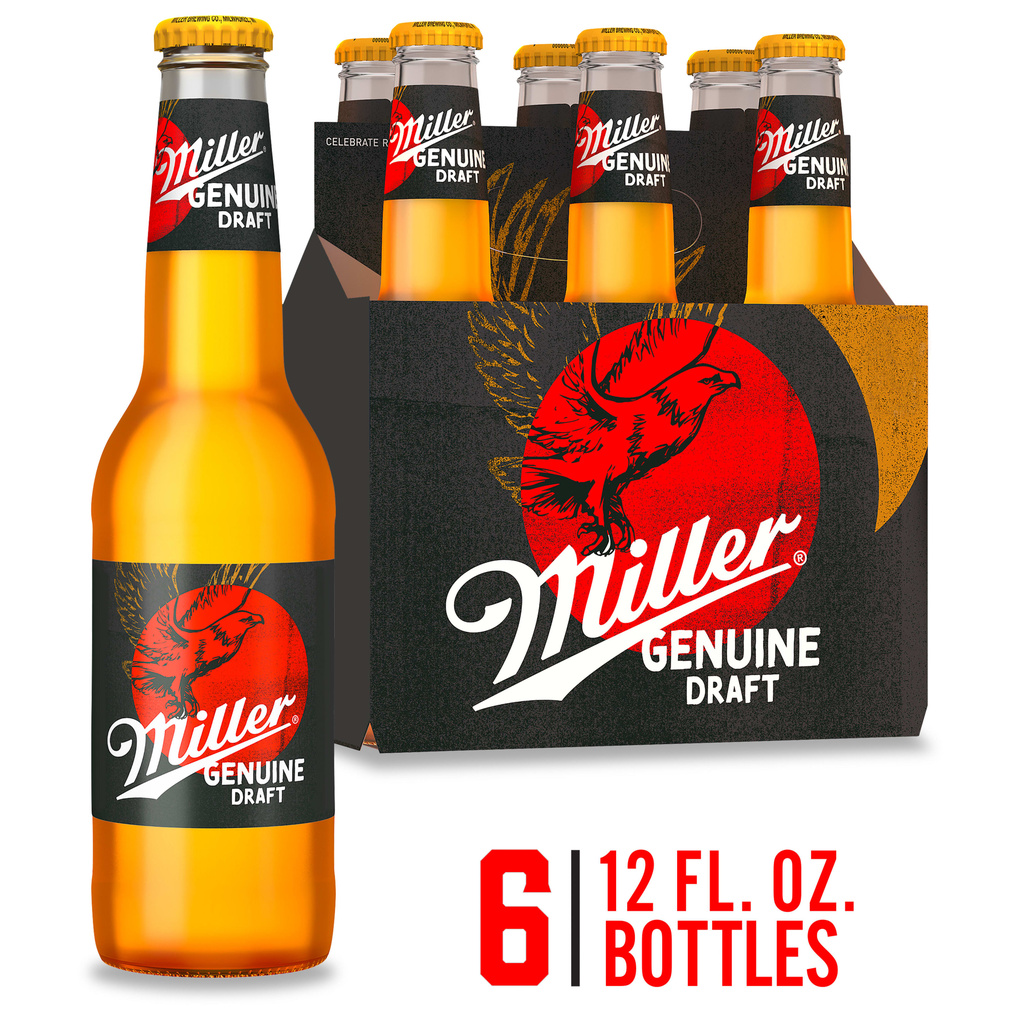 MILLER GENUINE DRAFT Genuine Draft Miller Genuine Draft, 6 MILLER GENUINE DRAFT Genuine Draft Miller Genuine Draft, 6