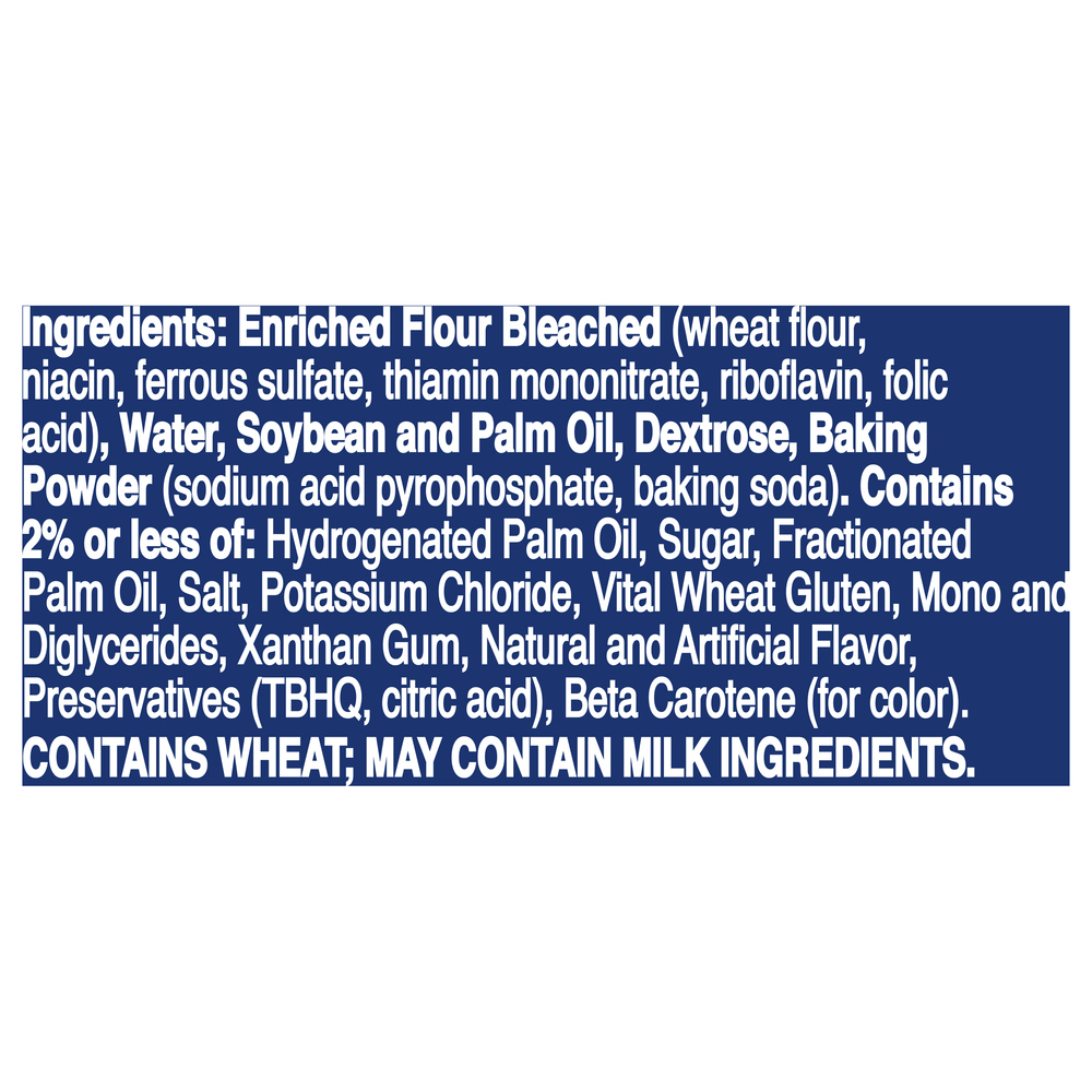 Pillsbury Biscuits, Buttermilk, Flaky LayersIngredients