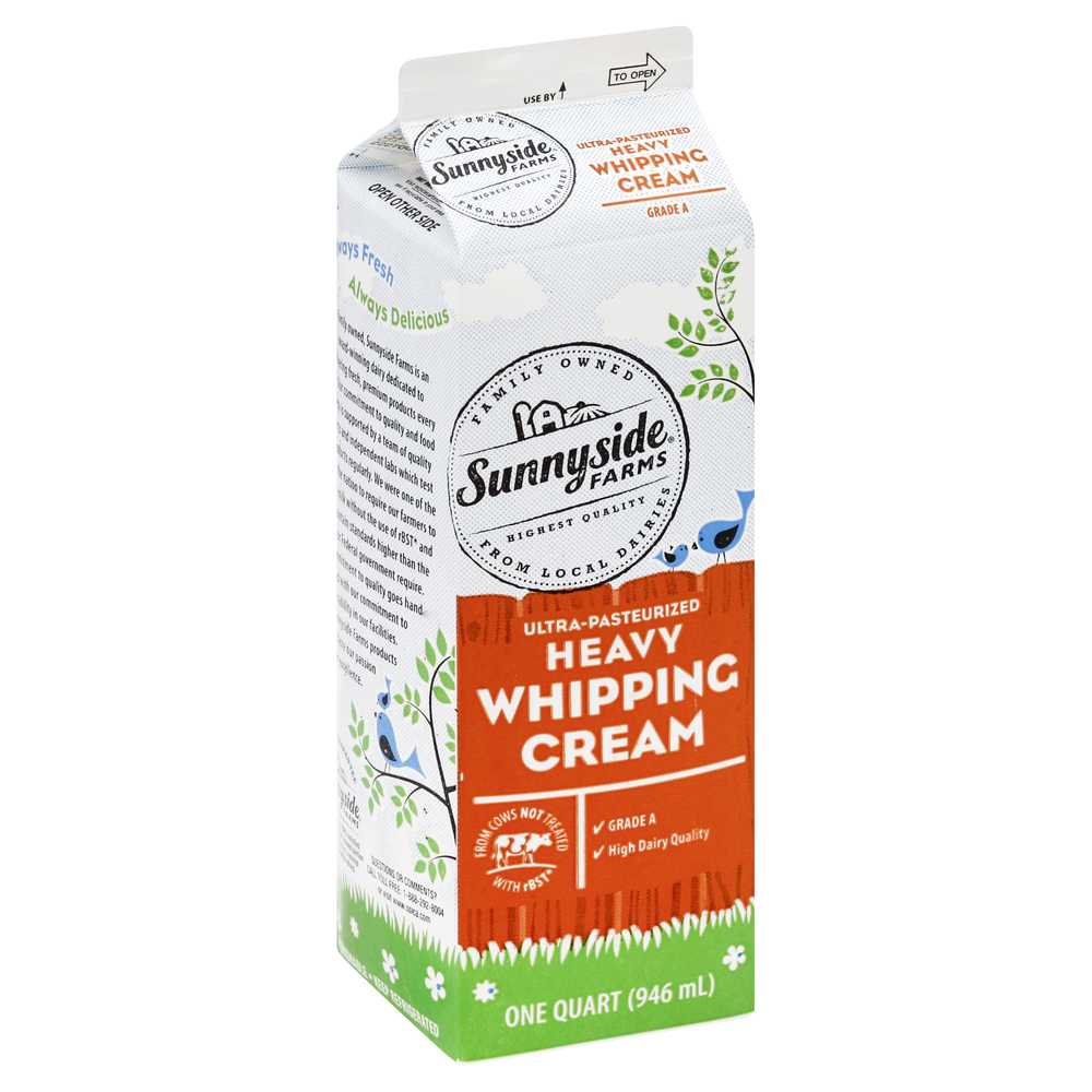 Sunnyside Farms Whipping Cream, HeavyMain