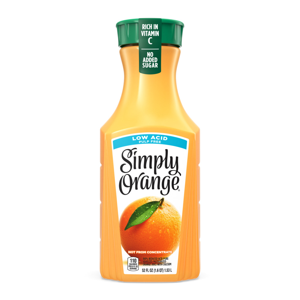 Acid in on sale orange juice