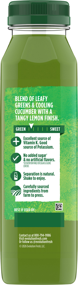 Evolution Fresh Fresh Organic Cold Pressed Green Devotion Vegetable ...