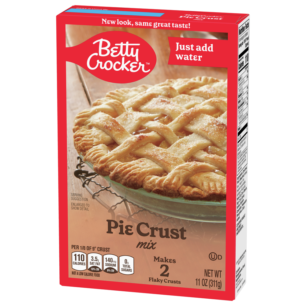 Betty Crocker Pie Crust MixFrontRightElevated