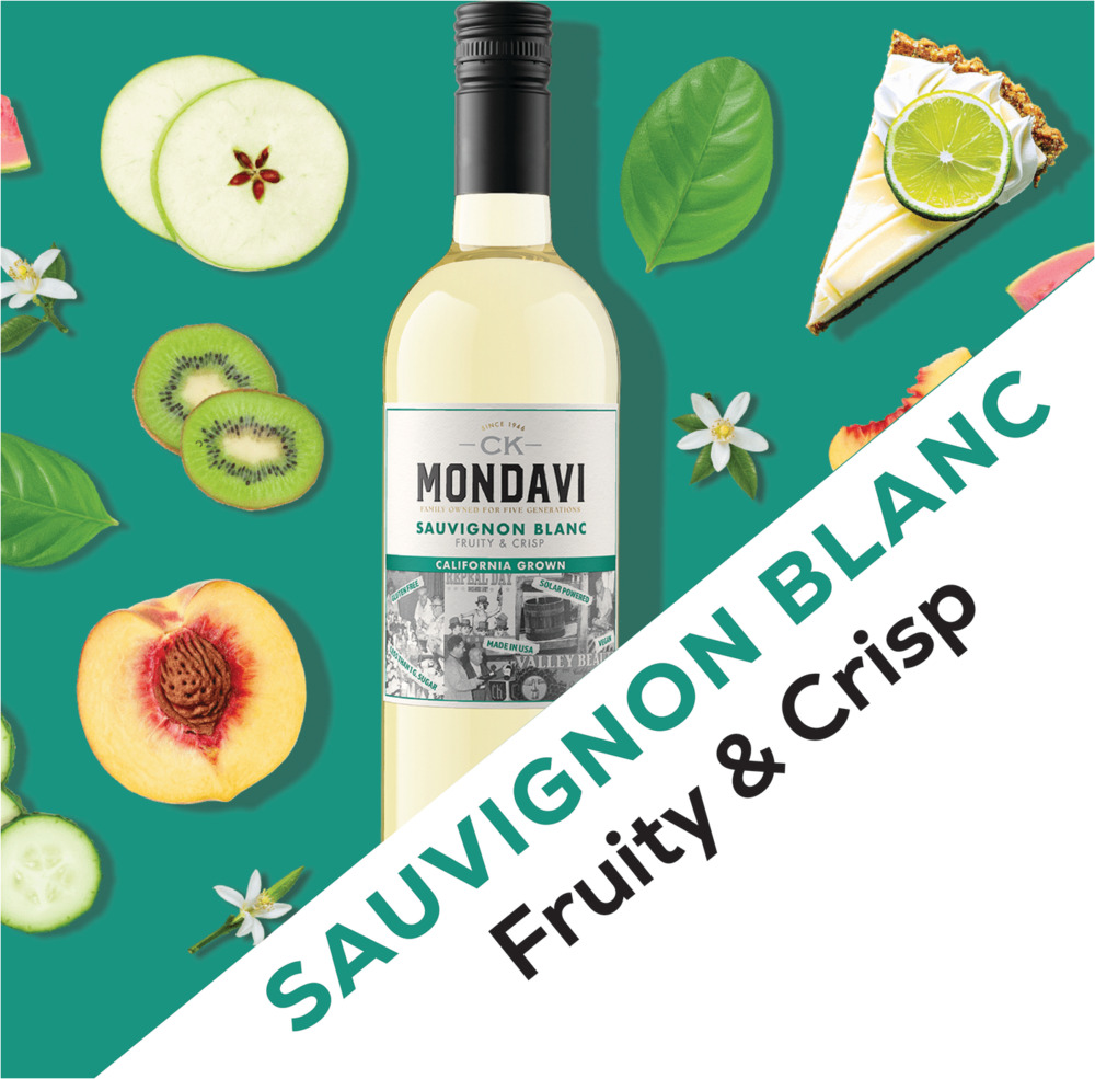 Ck Mondavi Sauvignon Blanc California White Wine