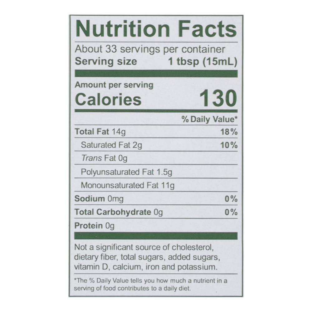 California Olive Ranch Olive Oil, Extra Virgin, 100 California, Medium