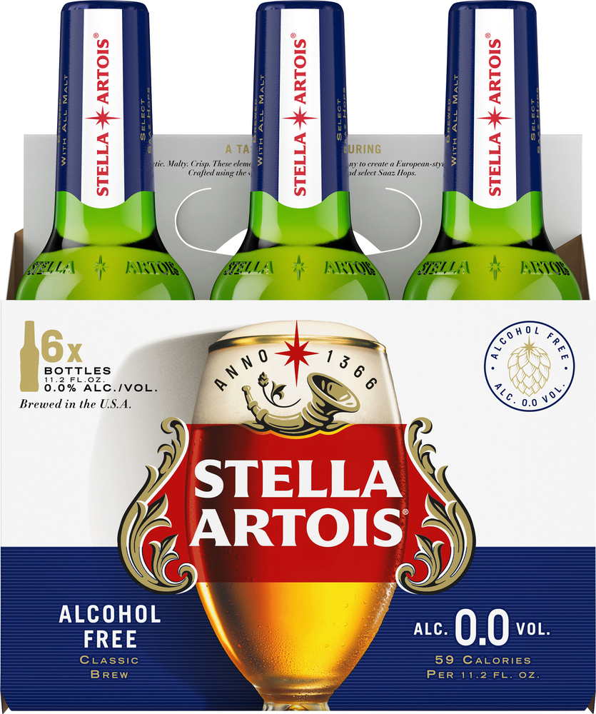 Stella Artois Beer, Alcohol Free
