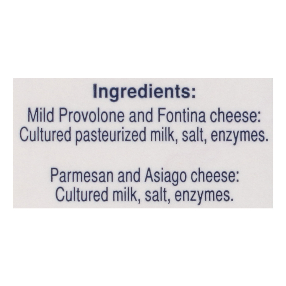 BelGioioso Italian Cheese Board, Provolone/Fontina/Parmesan/Asiago