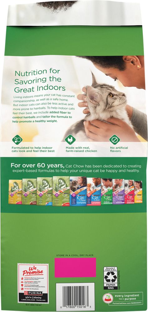 Purina Cat Chow Cat Food Indoor Hairball Healthy Weight