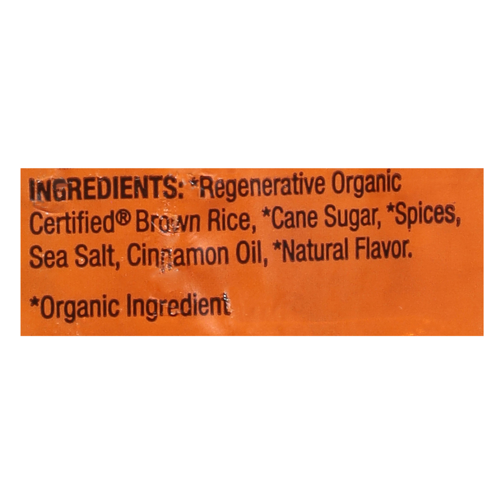 Lundberg Family Farms Rice Cakes, Whole Grain, Organic, Cinnamon Toast