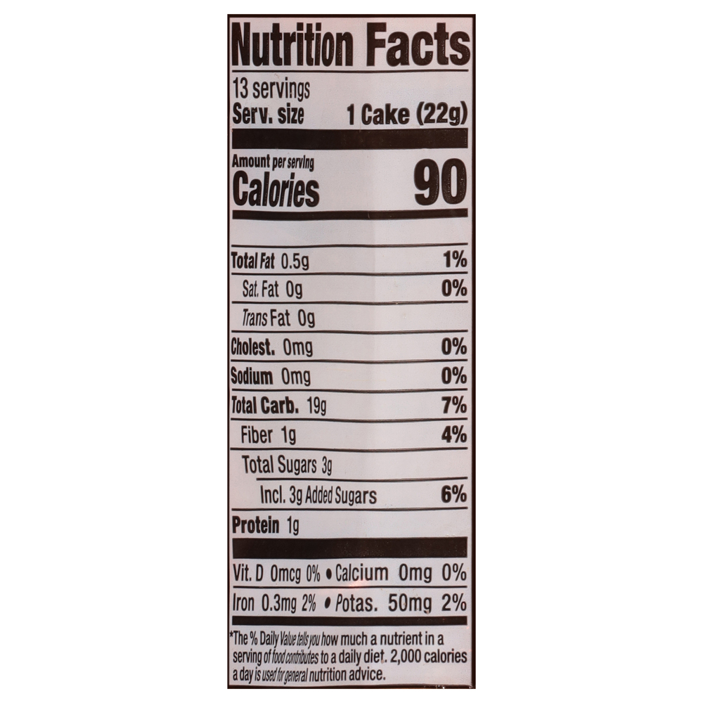 Lundberg Family Farms Rice Cakes, Whole Grain, Organic, Cinnamon Toast