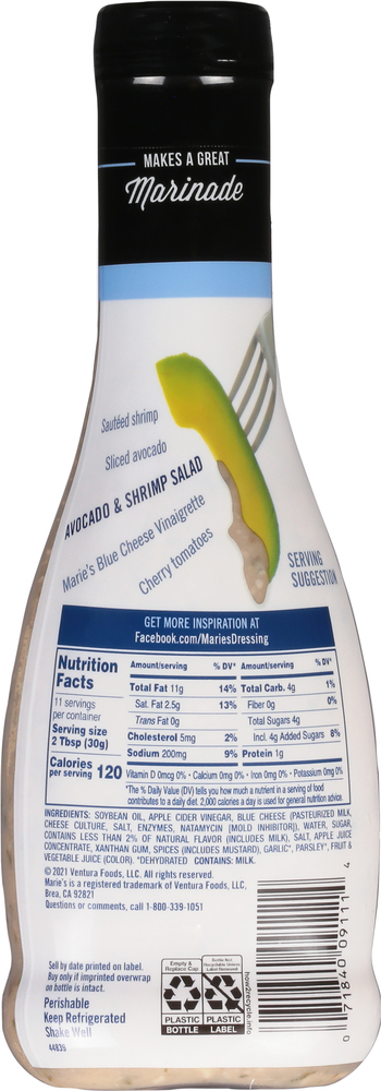 Marie's Vinaigrette, Blue Cheese