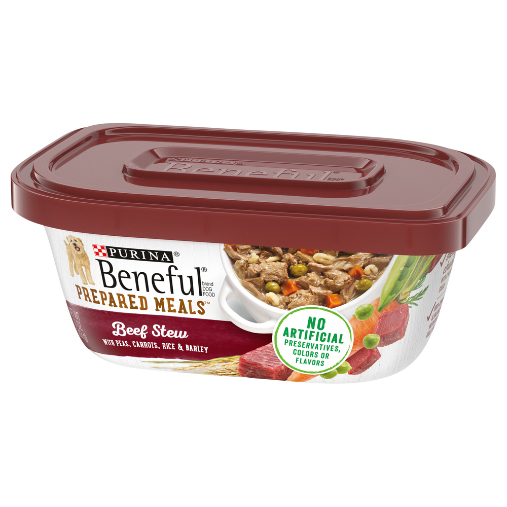 Purina Beneful Dog Food Beef Stew Prepared Meals
