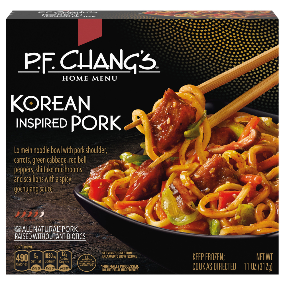 P.F. Chang's Home Menu Korean Inspired Pork