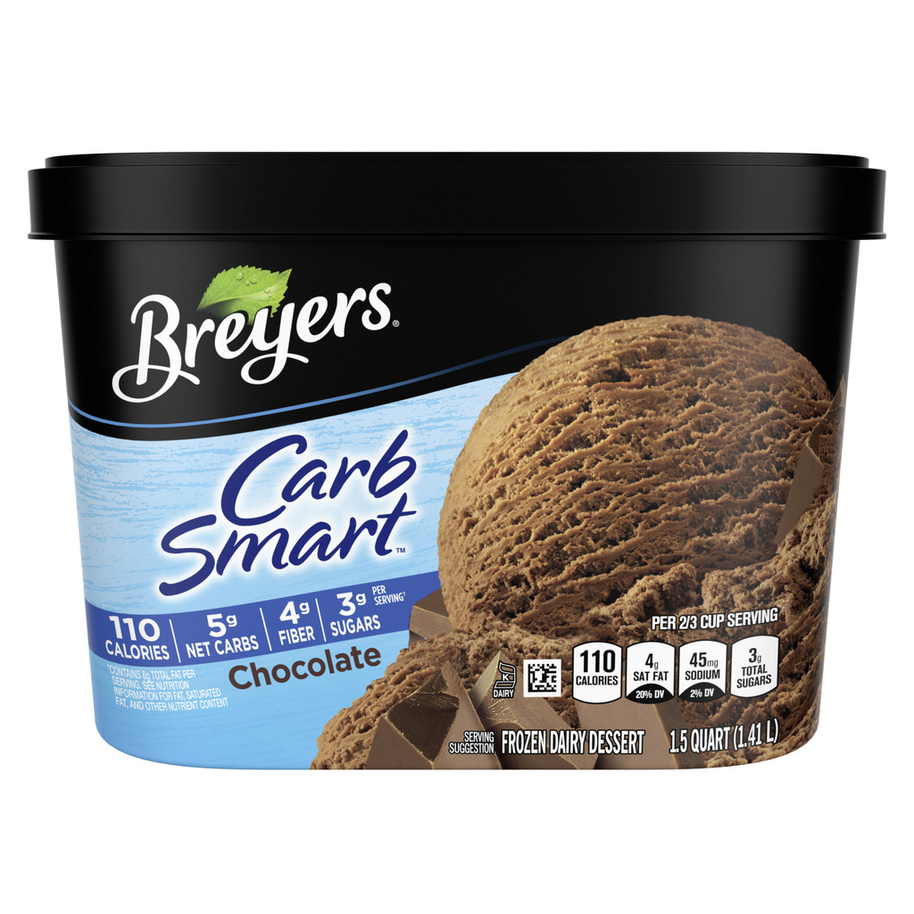 Breyers Carb Smart Frozen Dairy Dessert, Chocolate