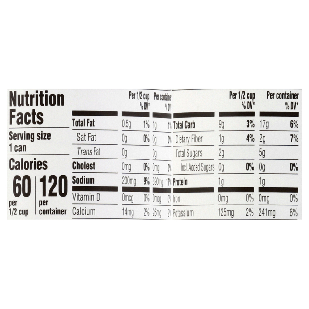 Raley's Super Sweet Whole Kernel Corn-Nutrition-Facts