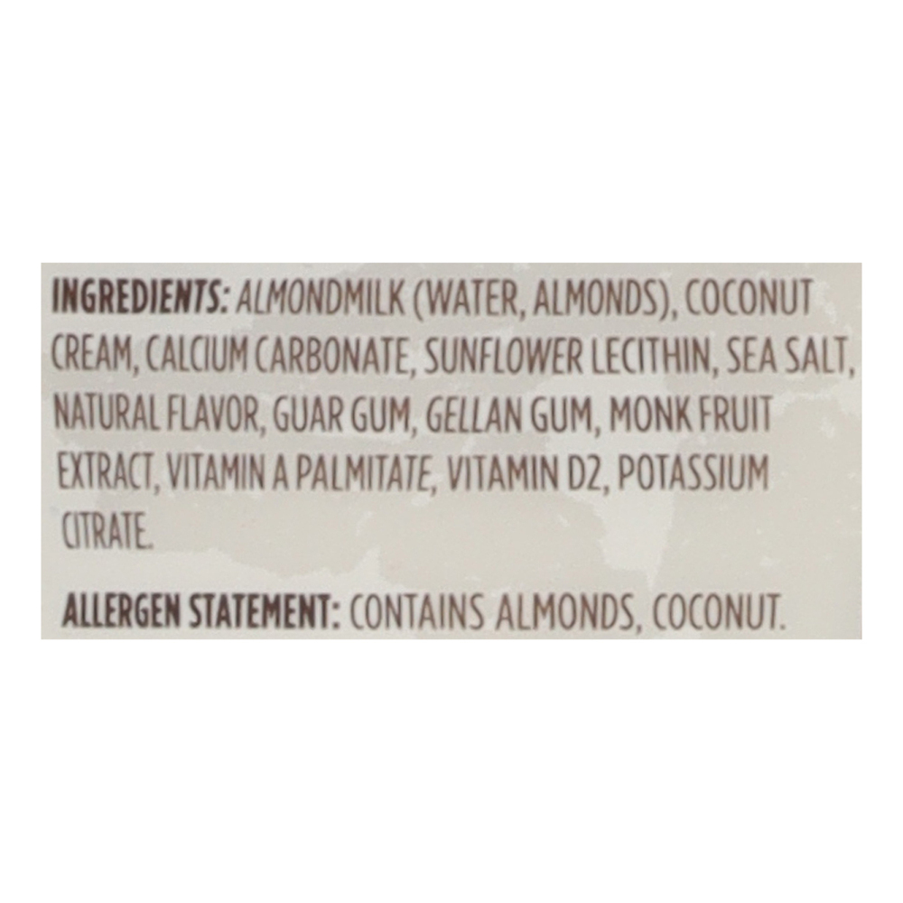 Califia Farms Almondmilk Blend, Toasted CoconutIngredients