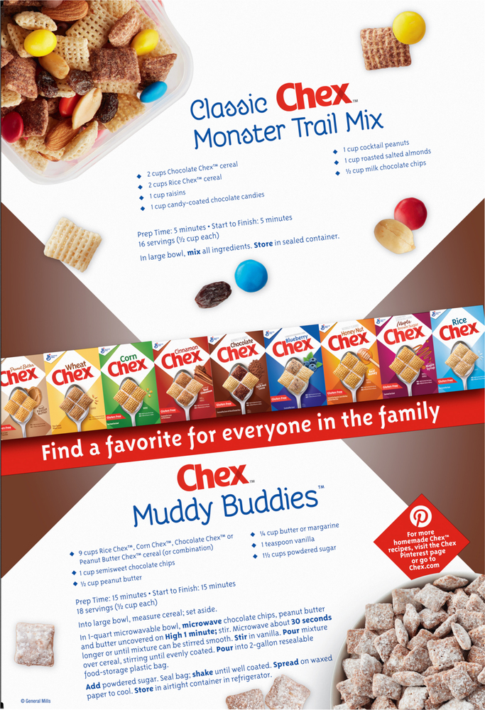Chex Cereal, ChocolatePlanogramBack