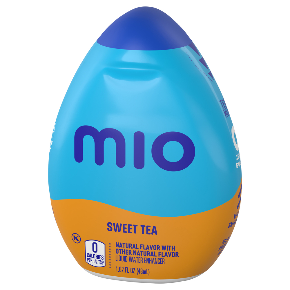 MiO Liquid Water Enhancer, Sweet Tea-Front-Right-Elevated