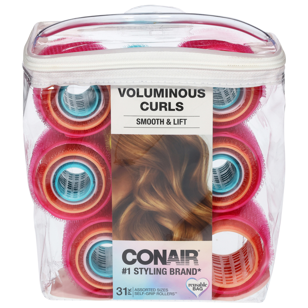 Conair self 2025 grip rollers