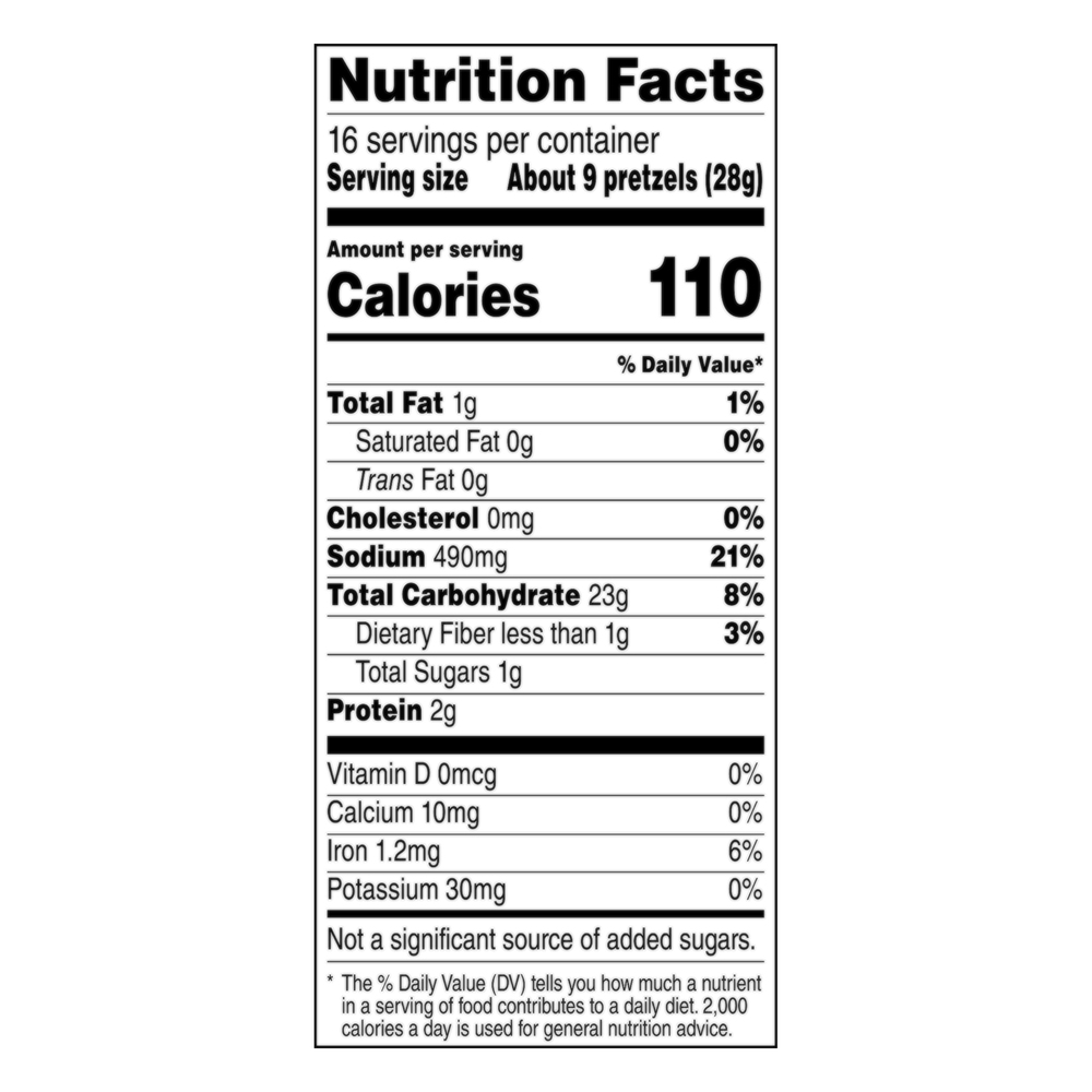 Rold Gold Pretzels, Original, ThinsNutritionFacts