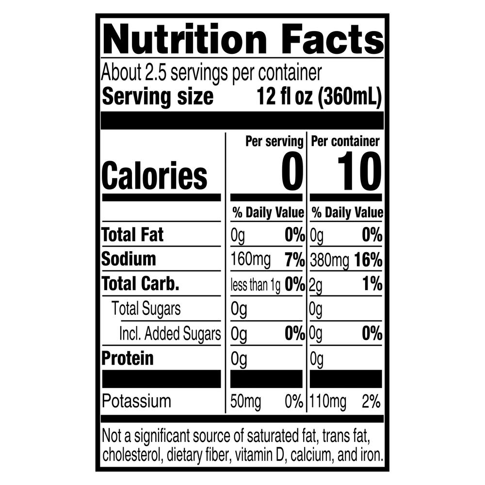 Gatorade Zero Thirst Quencher, Zero Sugar, GrapeNutritionFacts