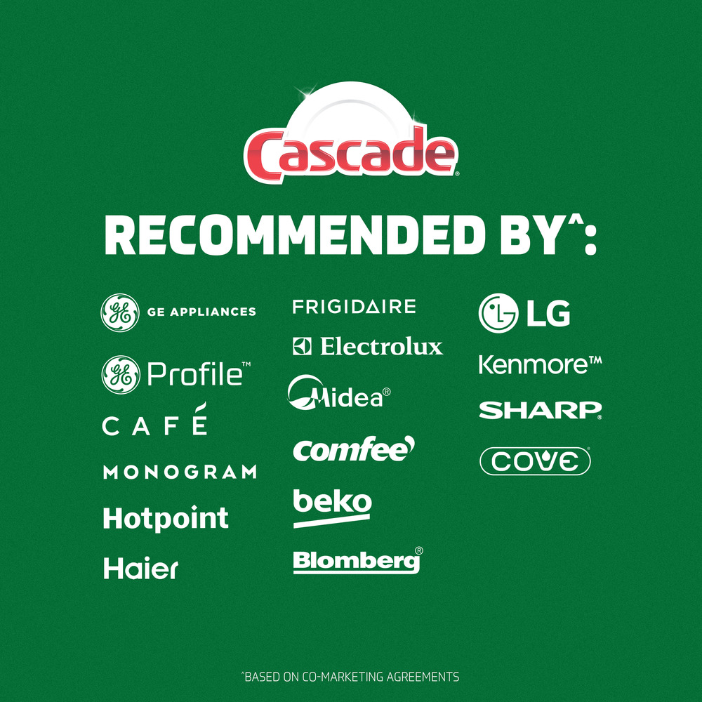 Cascade Complete Dishwasher Detergent, Citrus Breeze ScentPlanogramBack