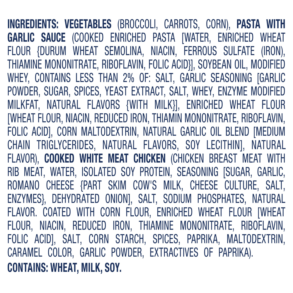 Birds Eye Voila! Garlic Chicken, Family SizeIngredients