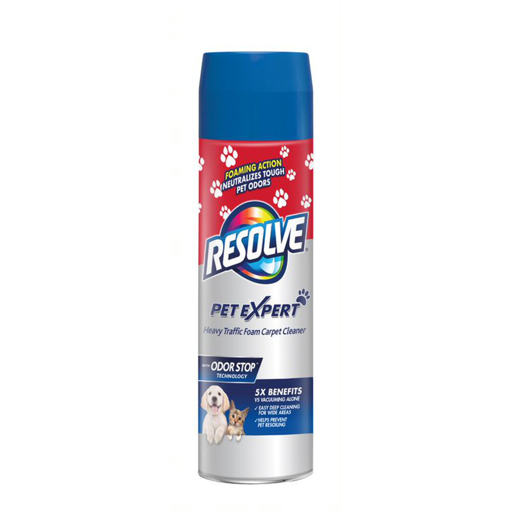 Resolve Pet Expert Foam Carpet Cleaner, Heavy TrafficHero