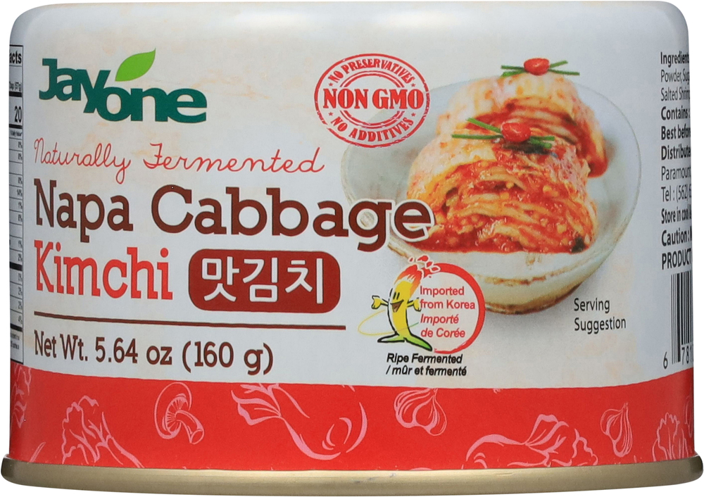 Jayone Kimchi, Napa CabbagePlanogramBack