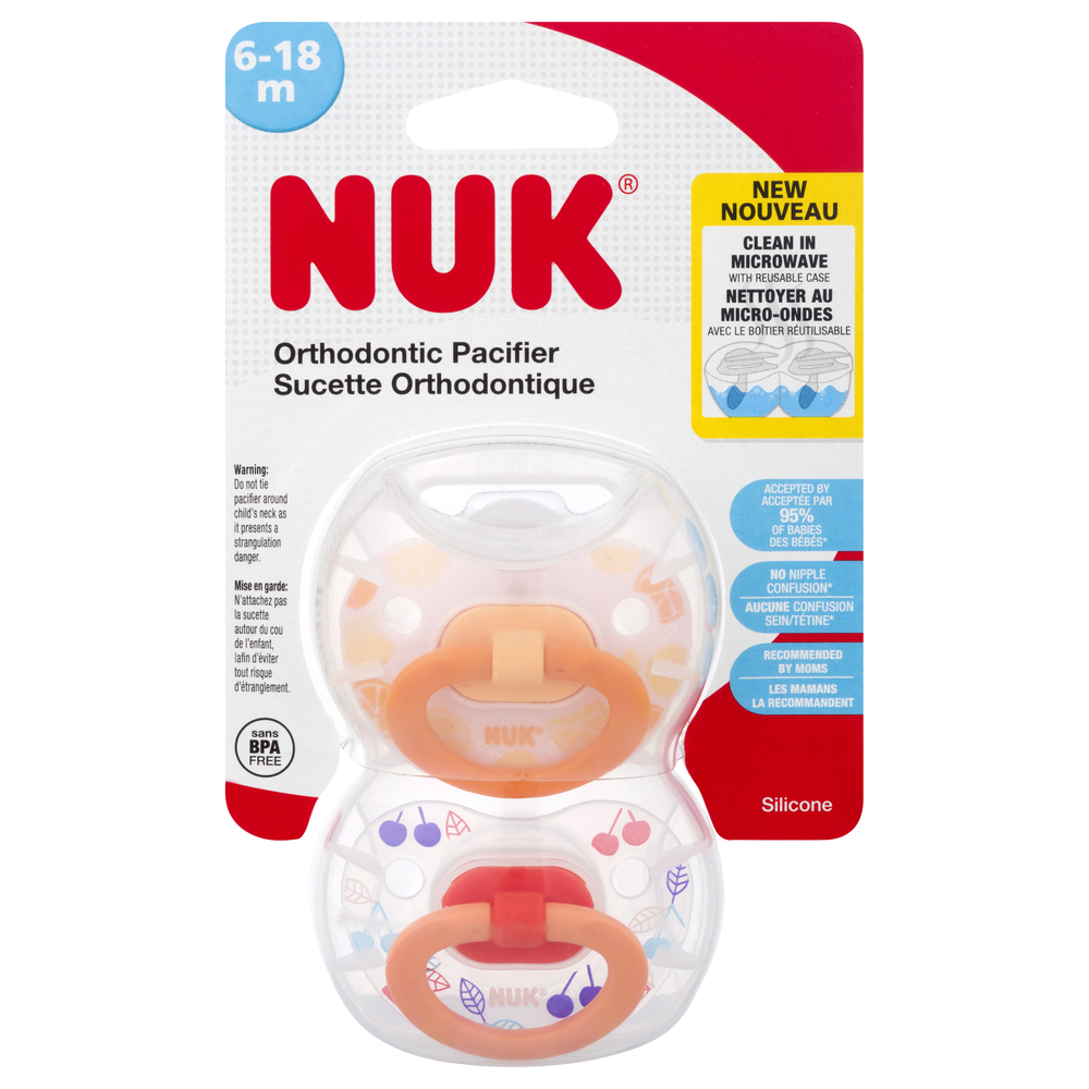 Sucette Nuk Mickey Mouse Silicone 18-36m