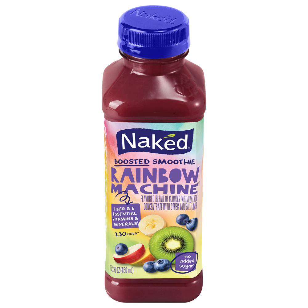【りーり】rainboW Mixed Juice Naked Juice Rainbow Machine Flavored 100% Juice Smoothie