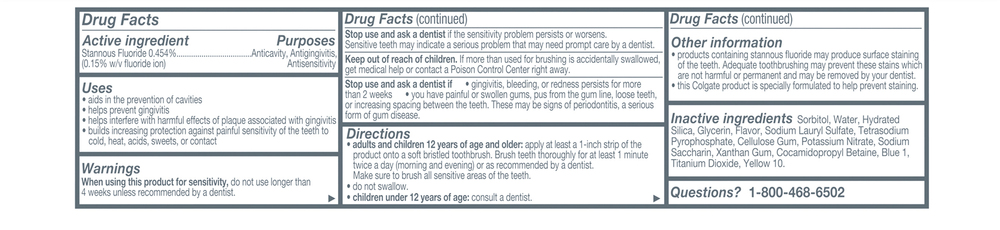 Colgate Total Active Prevention Toothpaste, Fresh Mint-Planogram-Back