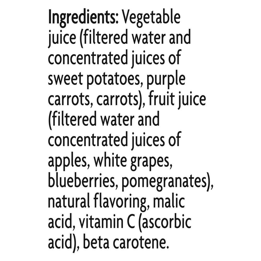 V8 V-Fusion 100% Juice, Pomegranate Blueberry Flavored