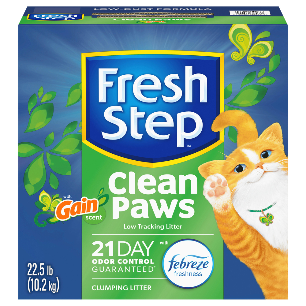 Cat litter sales clean paws