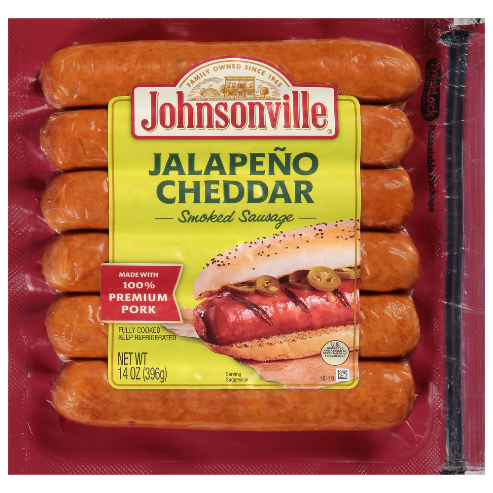 Johnsonville Smoked Sausage Jalapeno Cheddar