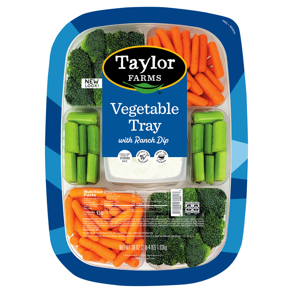 Taylor Farms Vegetable Tray with Ranch DipMain