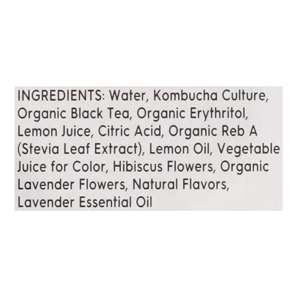 Kyla Hard Kombucha, Lavender Lemonade, Sunbreak Series, 6 Pack