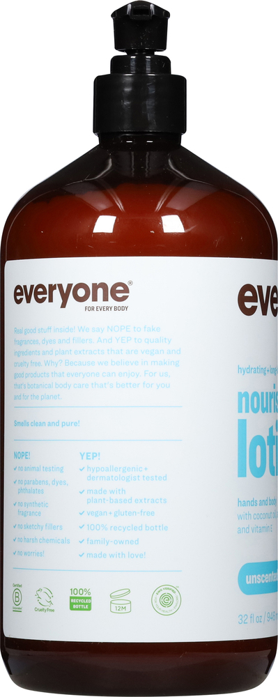 Everyone Lotion, Nourishing, Unscented