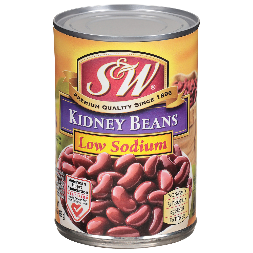 S&W Kidney Beans, Low SodiumMain