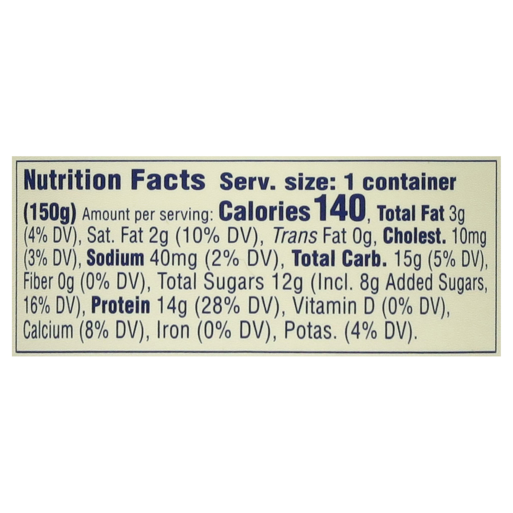 Tillamook Stumptown Yogurt, Greek, Lowfat, Cold Brew CoffeeNutritionFacts