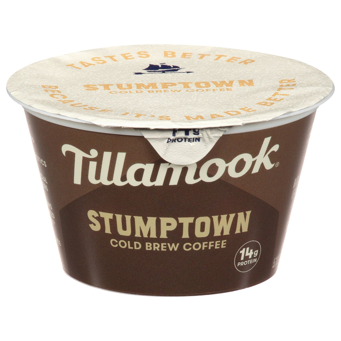 Tillamook Stumptown Yogurt, Greek, Lowfat, Cold Brew CoffeeMain