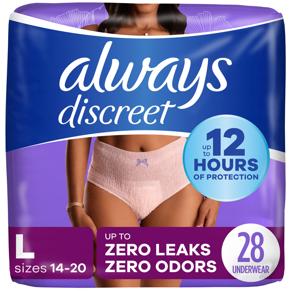 Buy Always Discreet for Sensitive Skin Underwear Maximum Plus  Fragrance-Free at