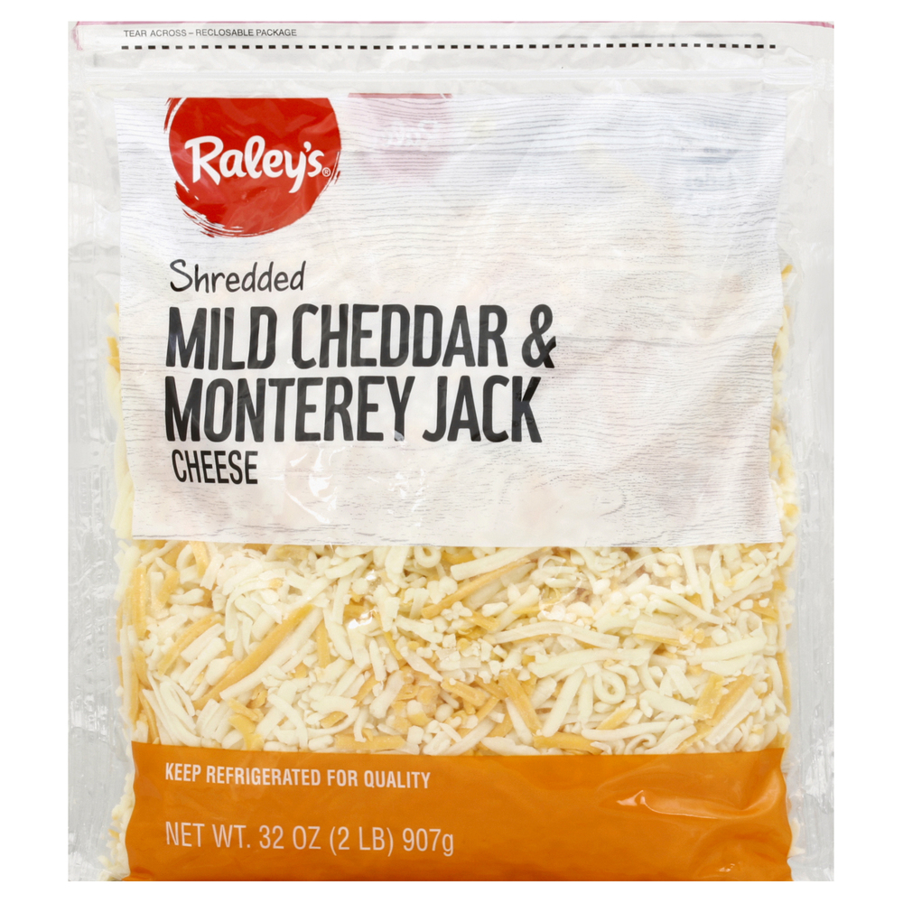 Raley's Shredded Mild Cheddar & Monterey Jack CheeseMain