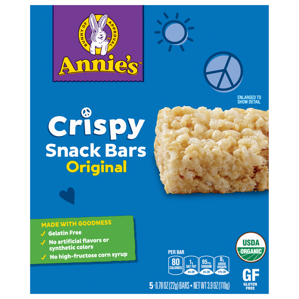 Annie's Crispy Original Snack Bars