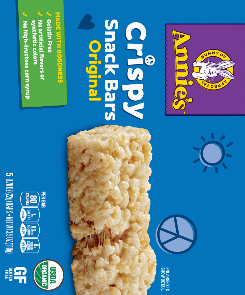 Annie's Crispy Original Snack Bars