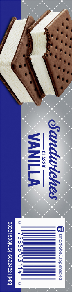 Klondike Sandwiches, Classic Vanilla